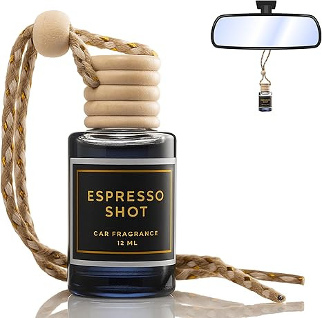 Invigorating Coffee Scented Car Freshener with Luxurious Design - Lasts up to 60 days (Espresso S... | Amazon (US)