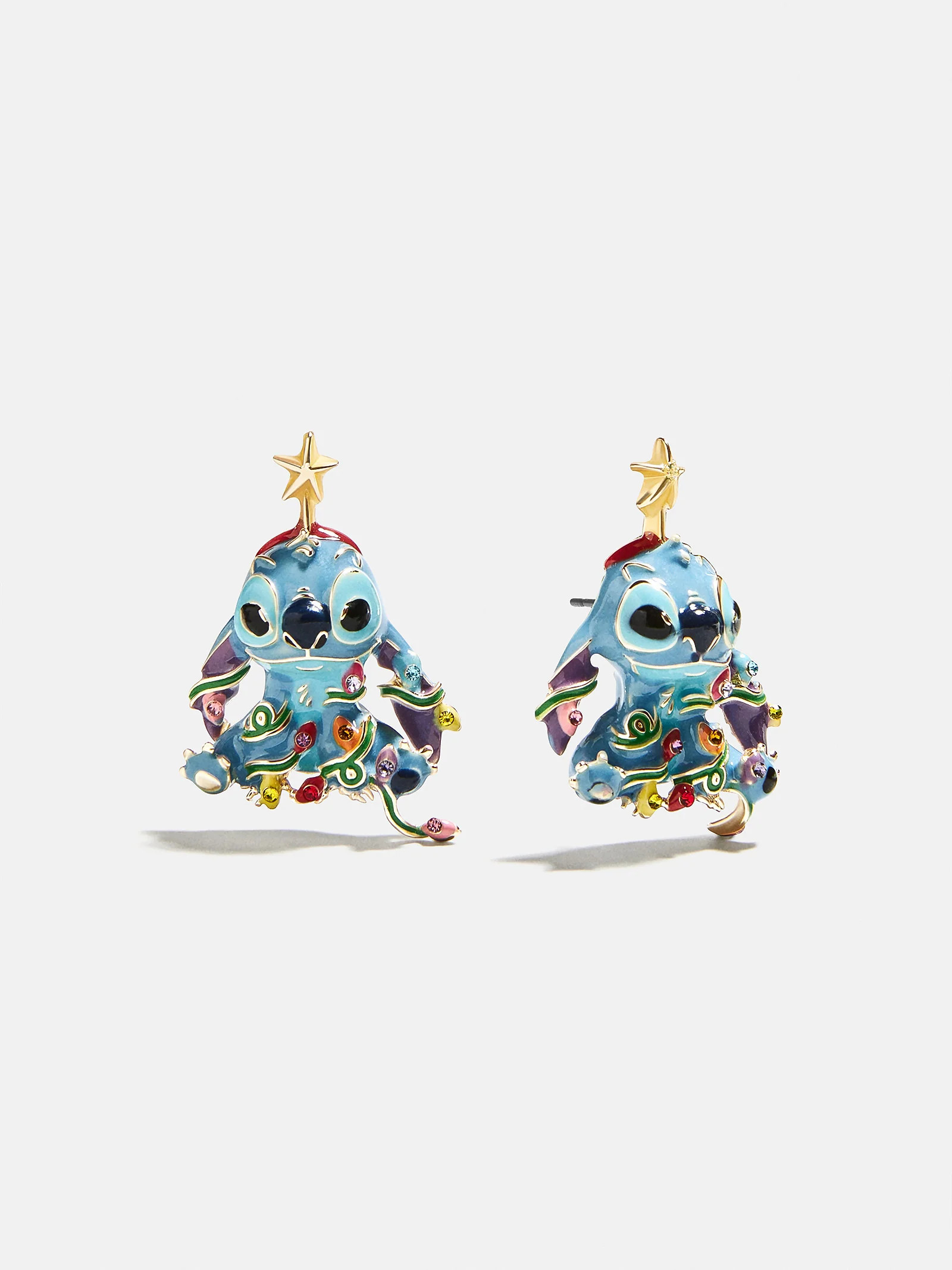 Disney Stitch Christmas Lights Earrings - Blue | BaubleBar