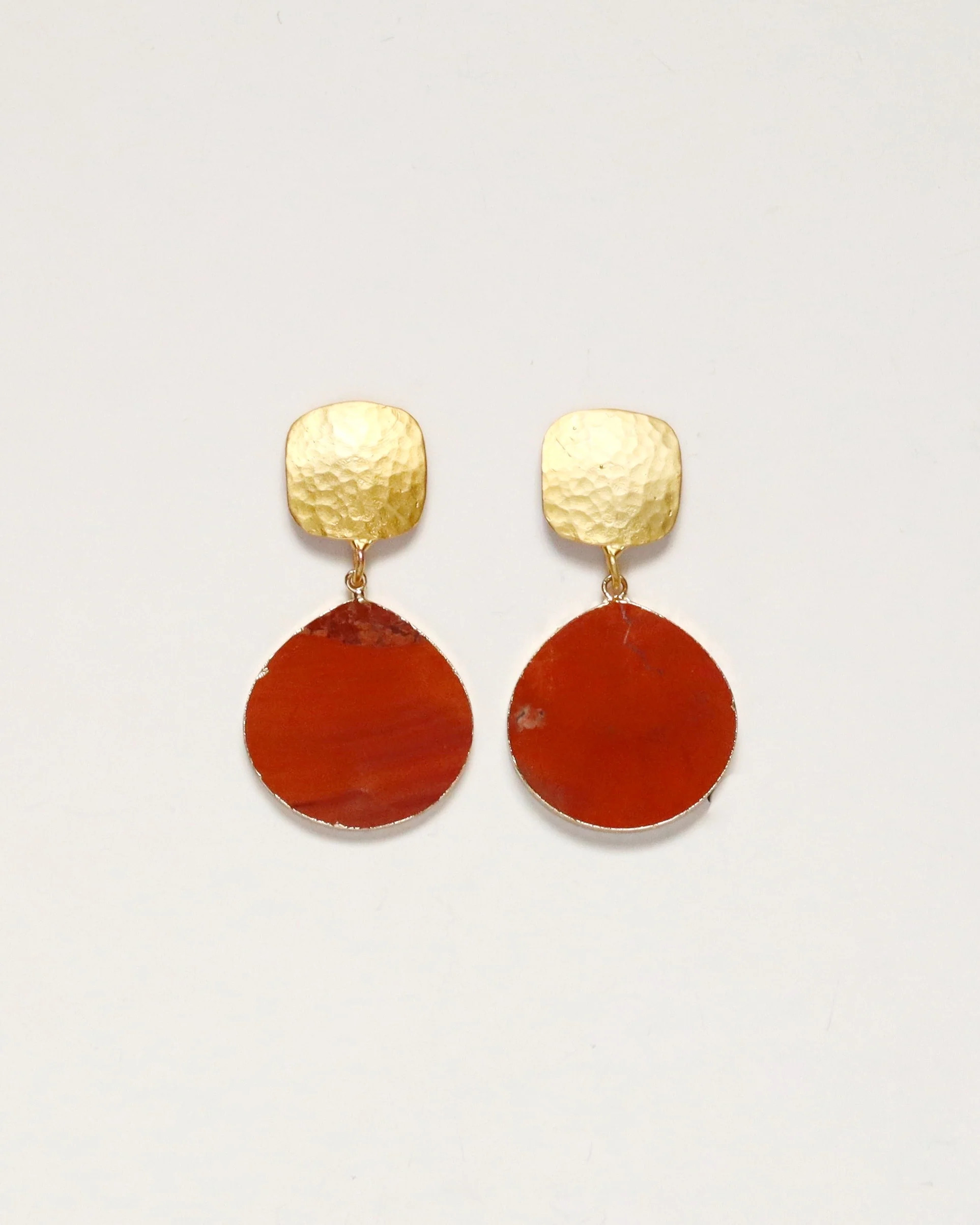Gold + Red Jasper | Vivian Drew