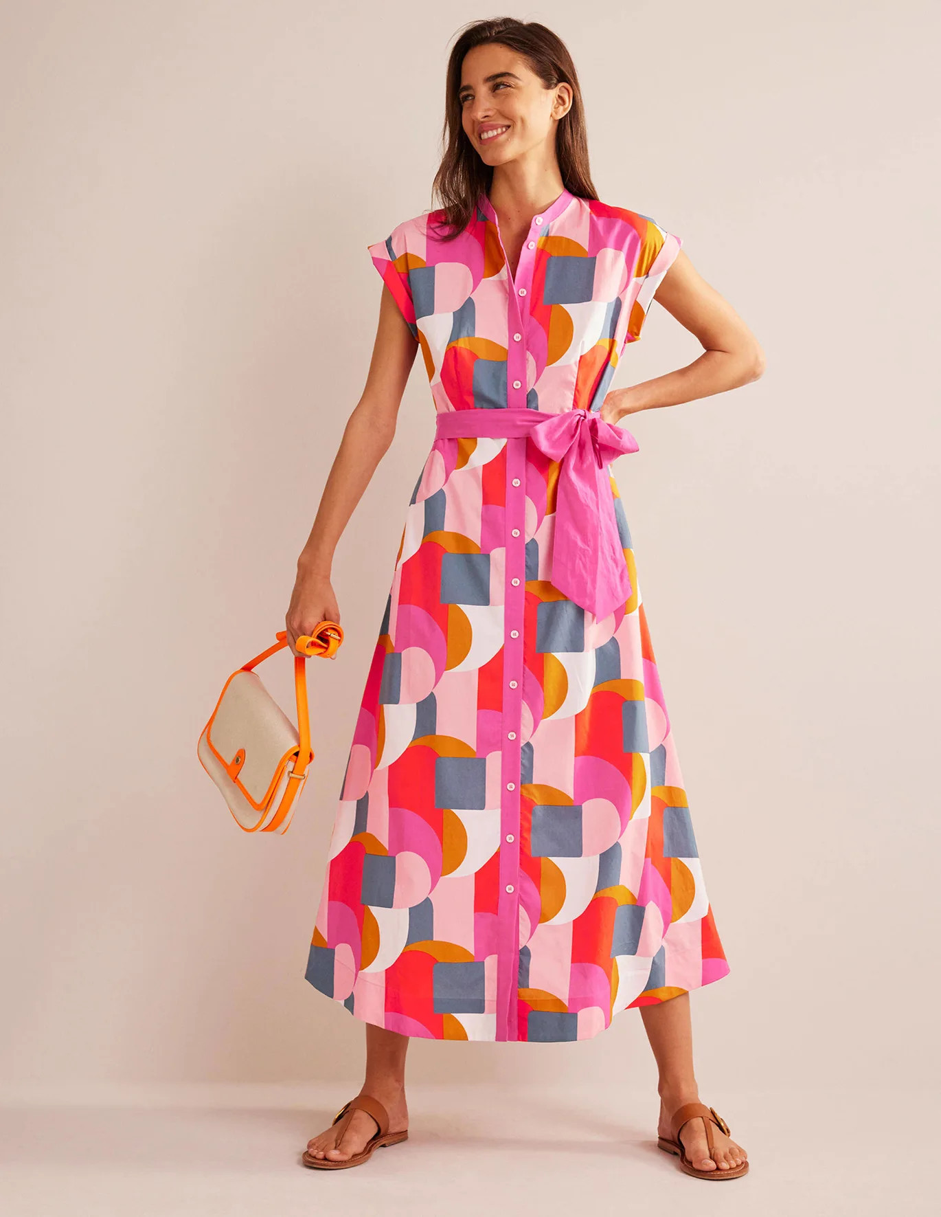 Festival Pink, Geometric Swirl | Boden (US)