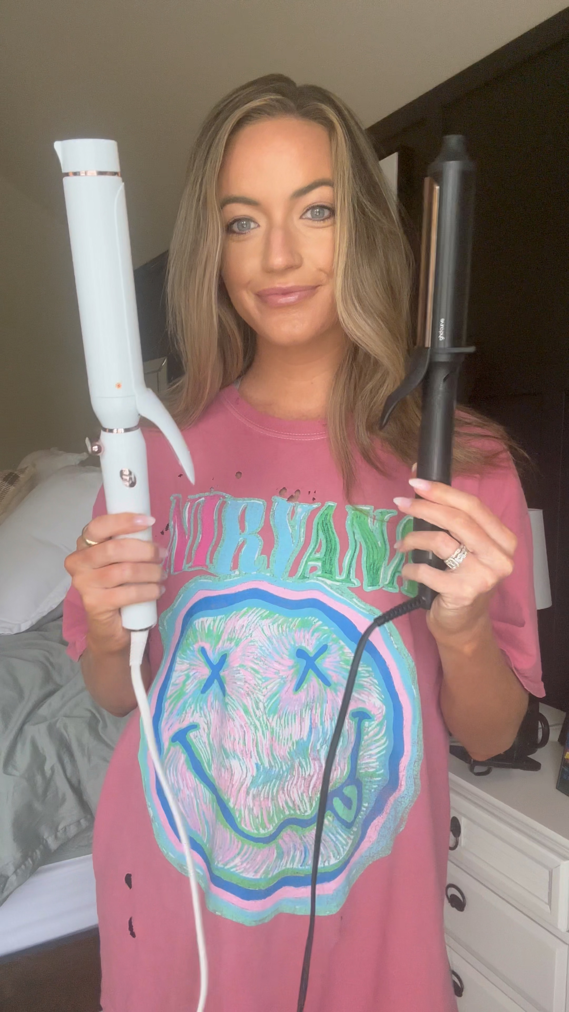 Comparing the t3 vs GHD curling iron! Love them both for different reasons. Both are on sale currently too! 

#LTKSale #LTKbeauty