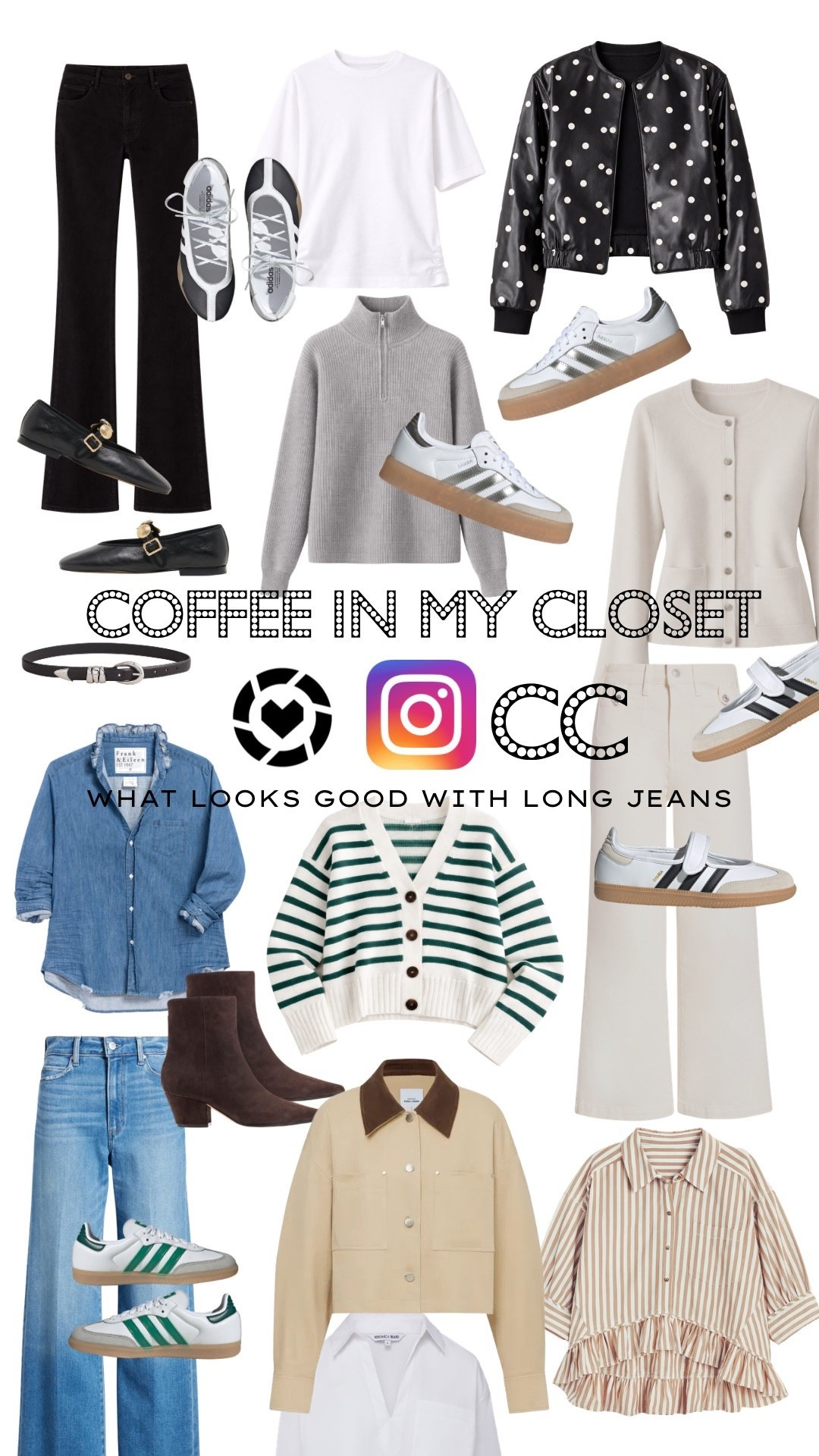 Coffee in My Closet LIVE styling session on Instagram

I’ve been loving long jeans lately. When it’s cold I like to wear mine with boots - usually with a heel, but I’m still recovering from a broken pelvis so I tried a bunch of combinations on to find the best long jeans and flats outfits. 

Sign up for my free VIP shopper club at closetchoreography.com and never miss a Styling session or the links to go back watch and shop

#LTKOver40 #LTKvlog #LTKgrwm