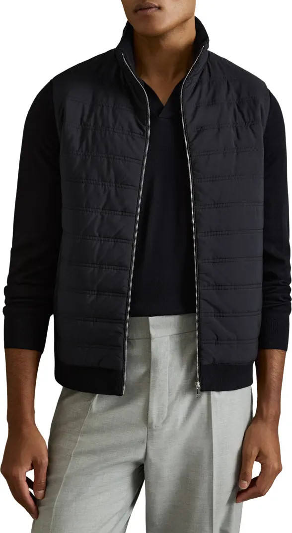 William Mixed Media Vest | Nordstrom