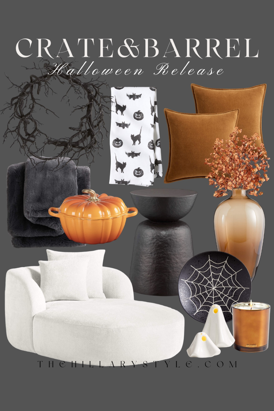 CRATE AND BARREL Halloween Release: New seasonal decor & Furniture finds

#LTKHome #LTKStyleTip #LTKSeasonal