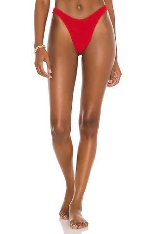 Bond Eye Scene Bikini Bottom in Baywatch Red from Revolve.com | Revolve Clothing (Global)
