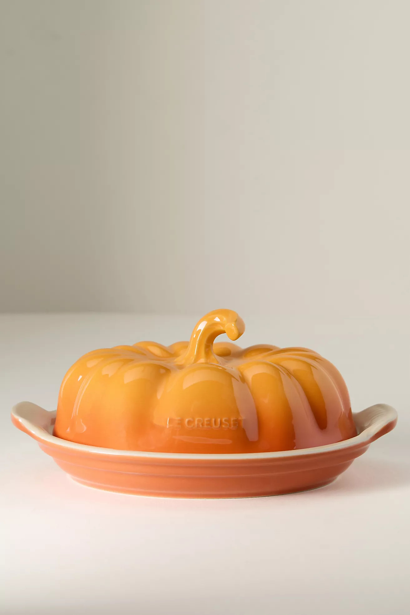 Le Creuset Pumpkin Butter Dish | Anthropologie (US)