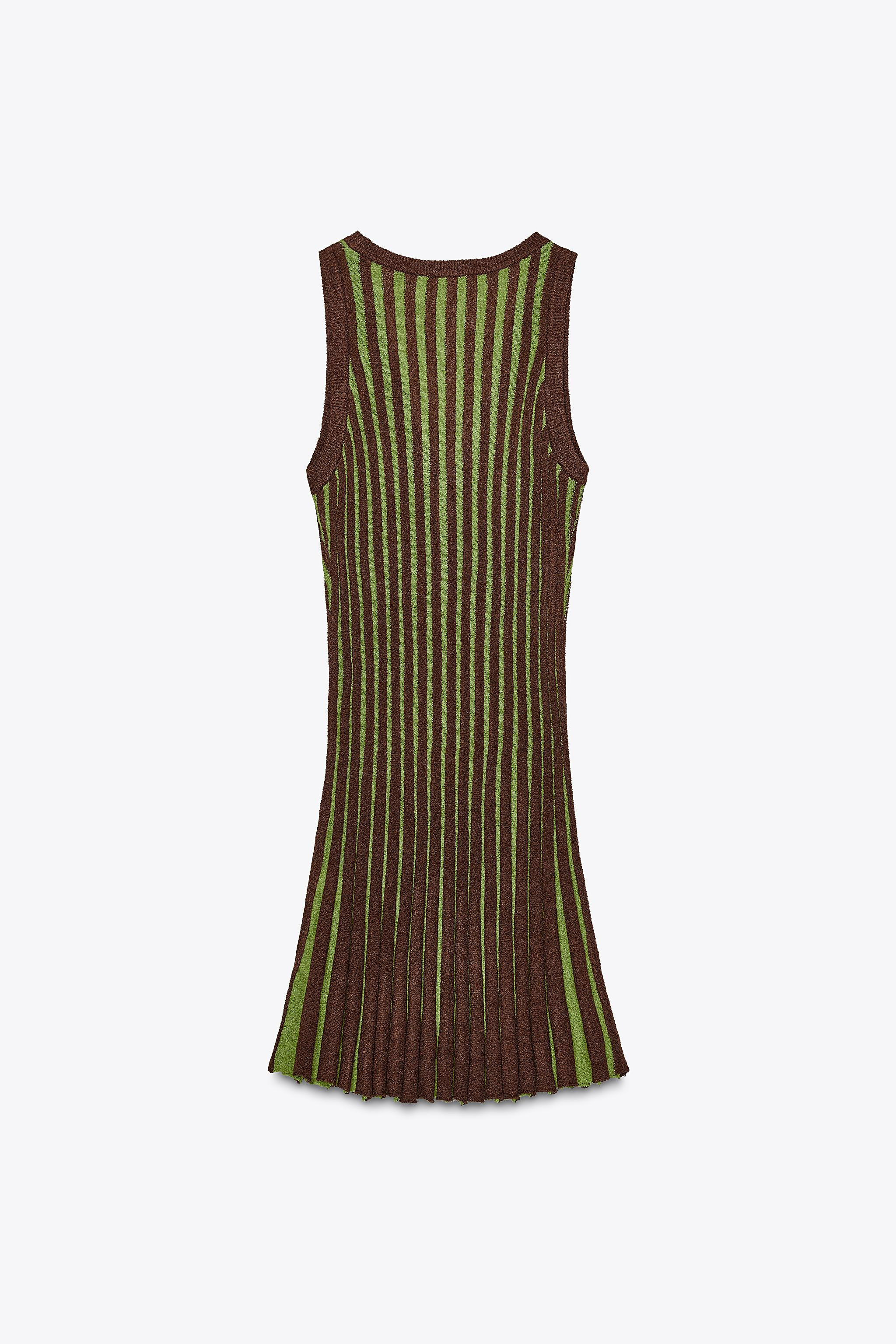 STRIPED KNIT DRESS | Zara US