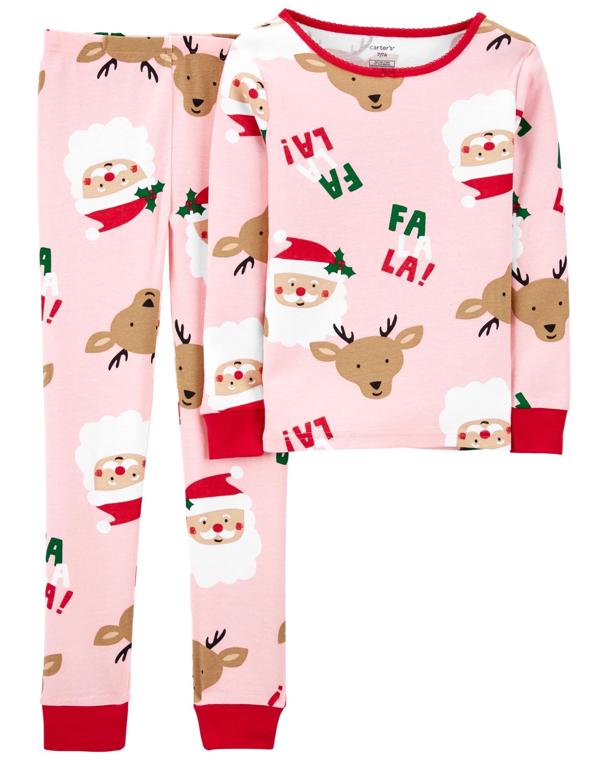 2-Piece Santa 100% Snug Fit Cotton PJs | Carter's