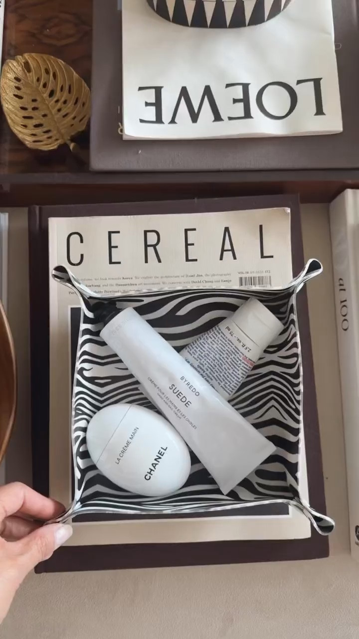 Cute Amazon zebra tray!

#LTKBeauty #LTKHome #LTKdayinmylife