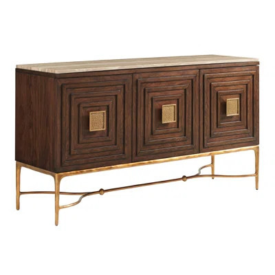 Silverado Tiburon Sideboard With Stone Top | Wayfair North America
