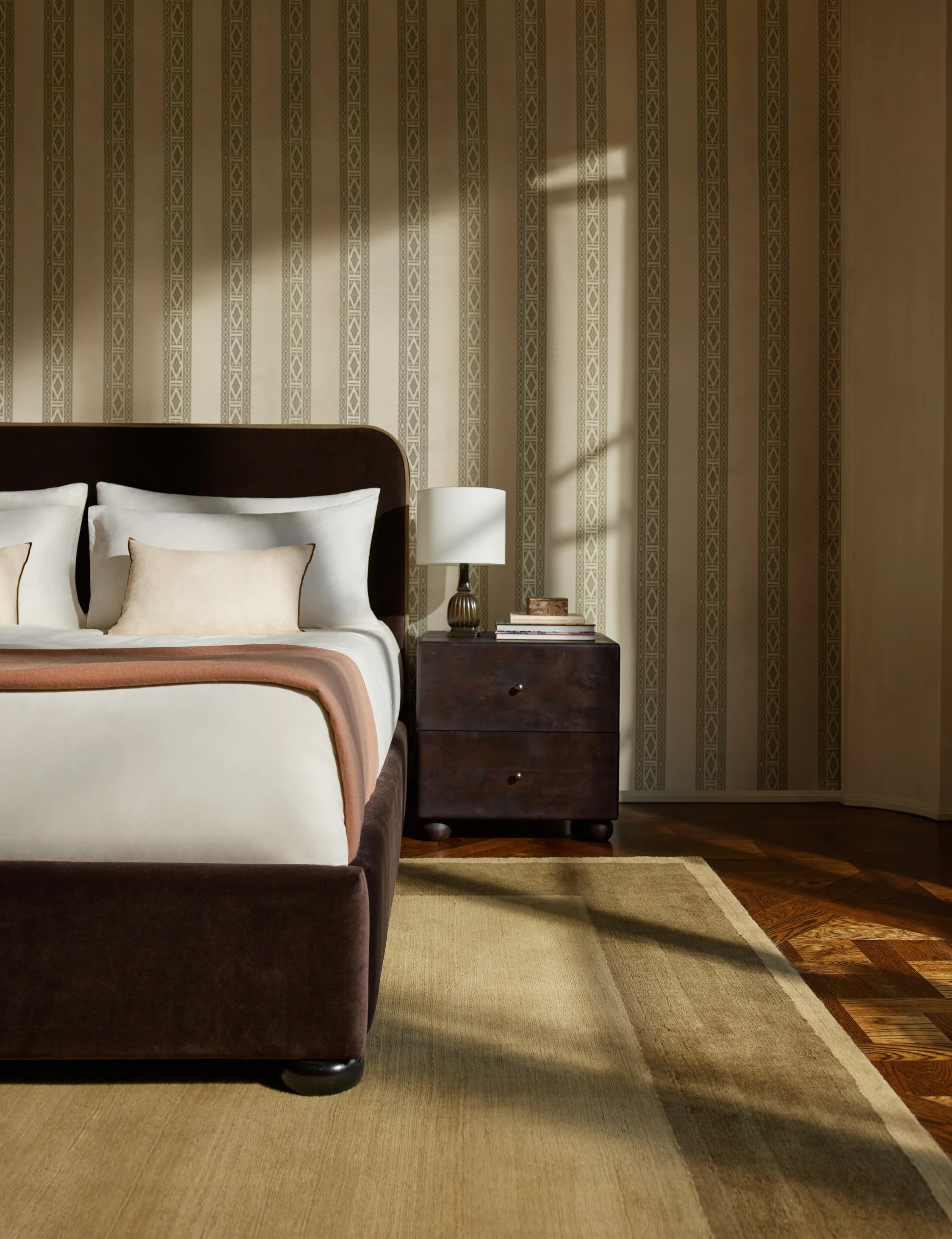 Paradiso Grasscloth Wallpaper | Lulu and Georgia 