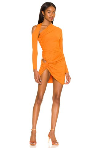 h:ours Zahra Mini Dress in Orange from Revolve.com | Revolve Clothing (Global)