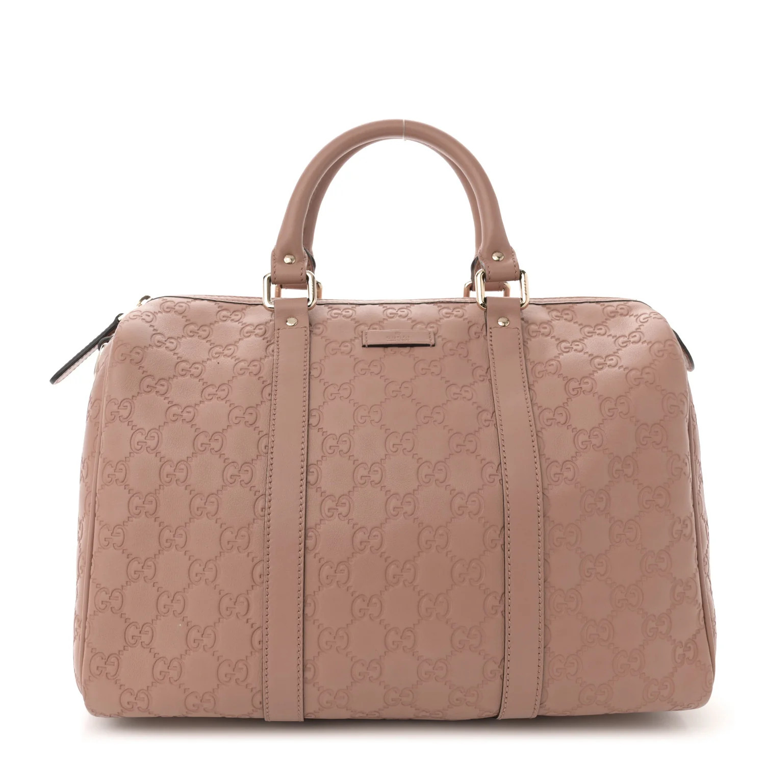 Guccissima Medium Joy Boston Winter Rose | FASHIONPHILE (US)