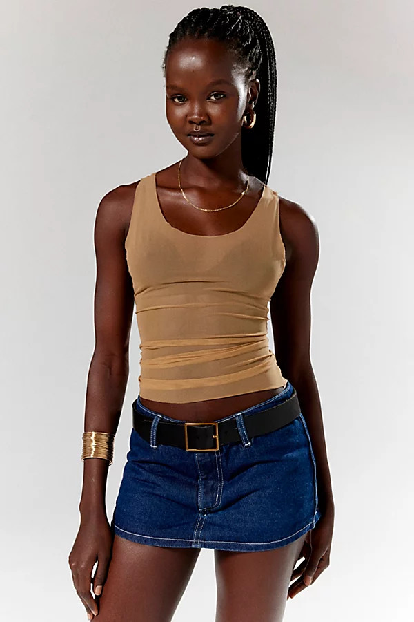 Lioness Rhode Denim Micro Mini Skirt | Urban Outfitters (US and RoW)