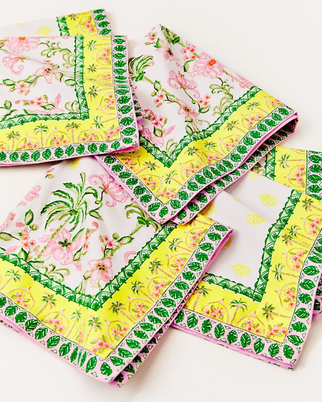Printed Dinner Napkin Set | Lilly Pulitzer