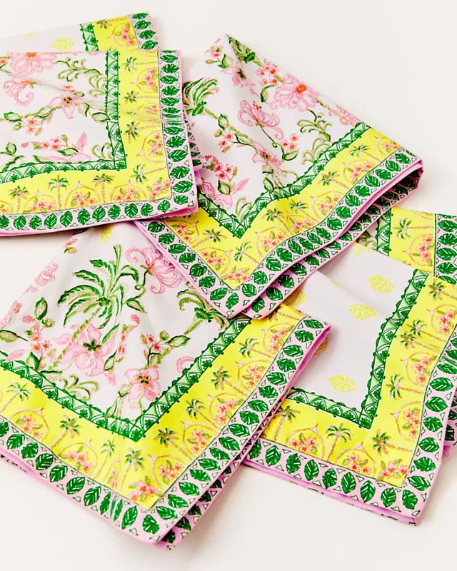 Printed Dinner Napkin Set | Lilly Pulitzer | Lilly Pulitzer