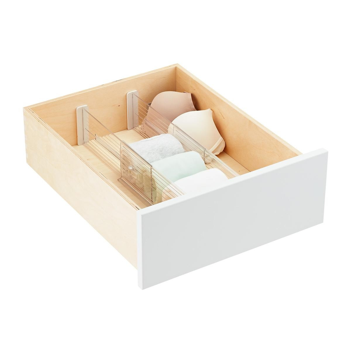 4" Expandable Drawer Dividers | The Container Store