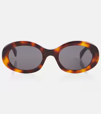 Occhiali Da Sole Triomphe 01 in Marrone - Celine Eyewear | Mytheresa | Mytheresa (INTL)