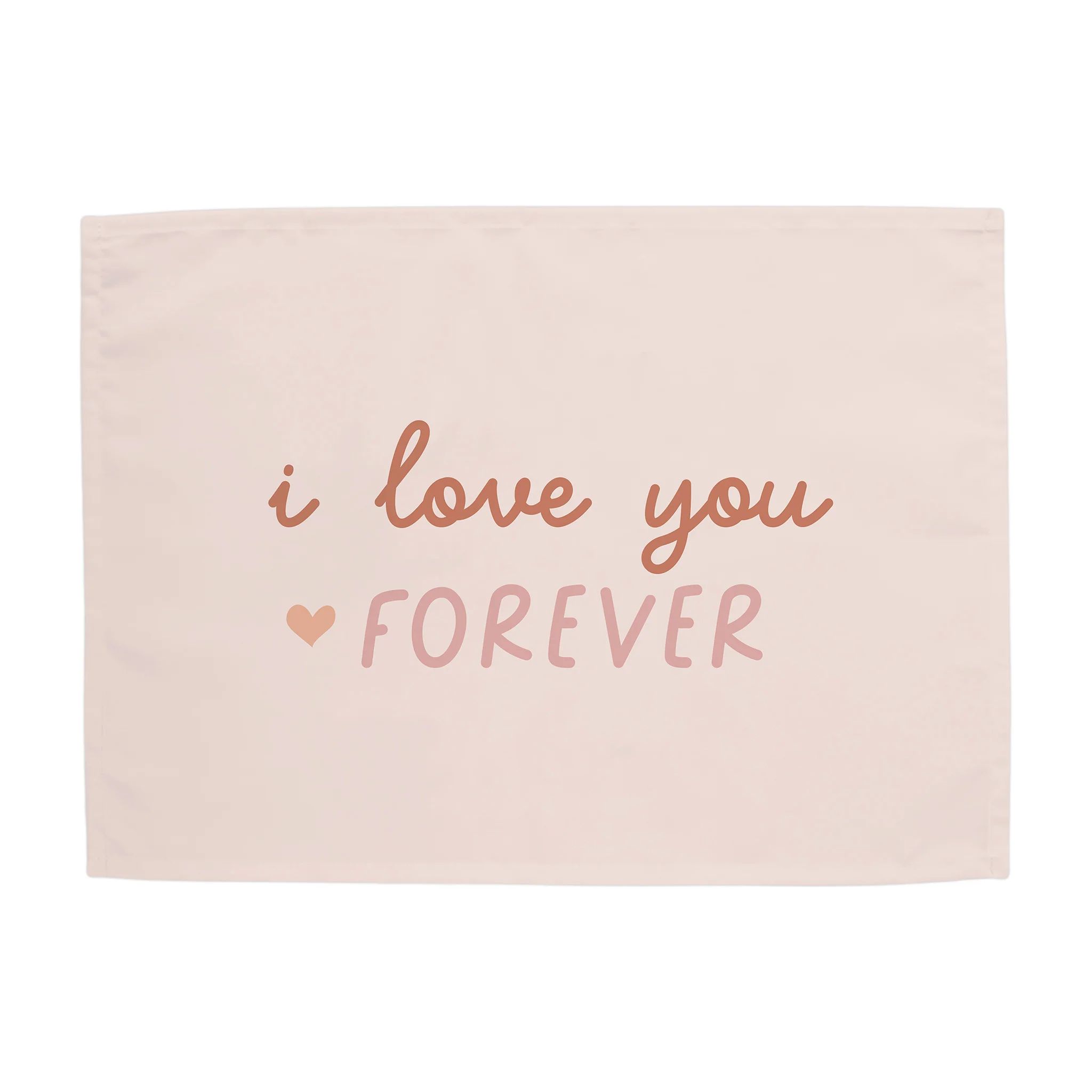 {Pink} Love You Forever Banner | Hunny Prints