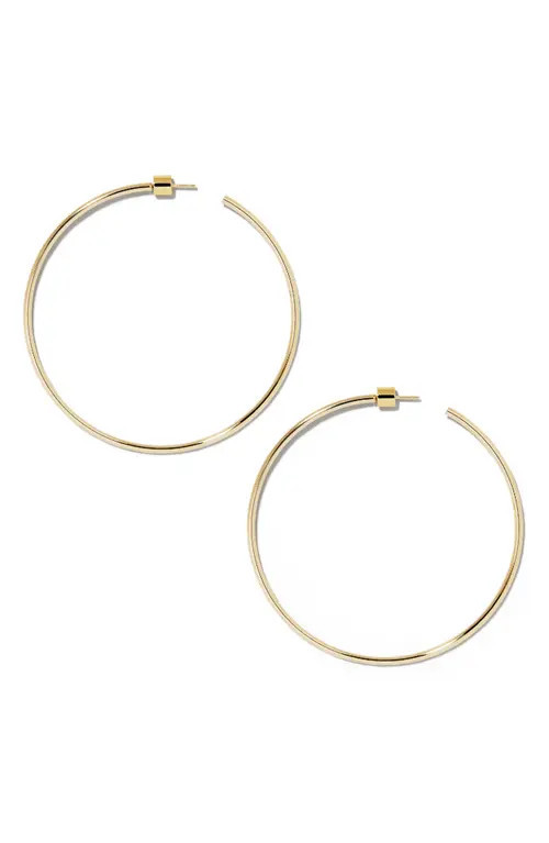 Jennifer Fisher Thread Hoops, 2.5-Inch in Gold at Nordstrom | Nordstrom