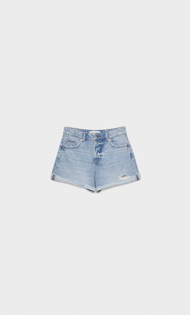 Mom fit shorts | Stradivarius (UK)