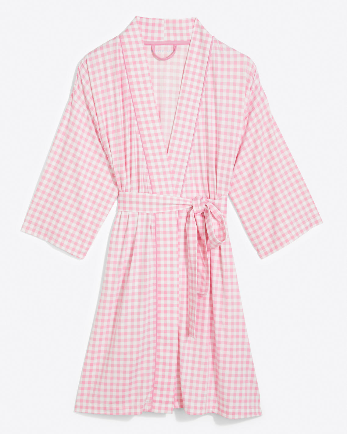 Louise Robe in Light Pink Gingham | Draper James (US)