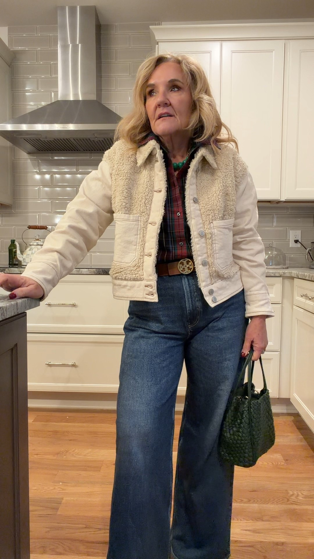 Jacket size medium I’m linking a few similar too. 
Blouse size 8 going fast! Linking another I love too! 
Sweatpant jeans size down I’m in a 28
Belt tts 
Purse is a favorite. 
Boots size up 1/2 

#LTKOver40 #LTKdayinmylife #LTKootd