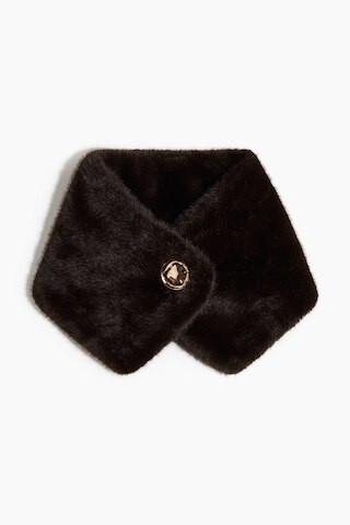 H & M - Button-Detail Scarf - Brown | H&M (US + CA)