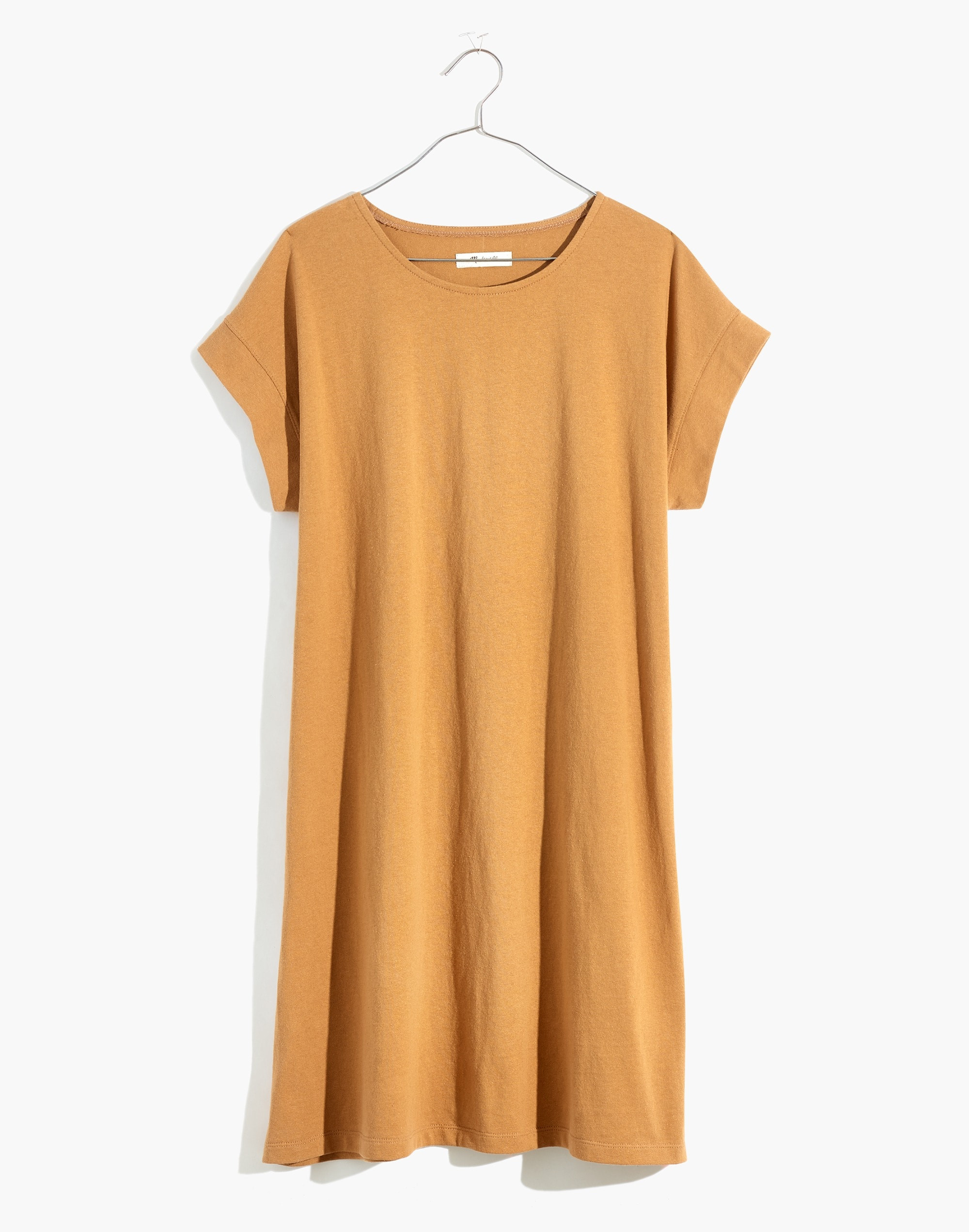 Plus Organic Cotton Cap-Sleeve Tee Dress | Madewell