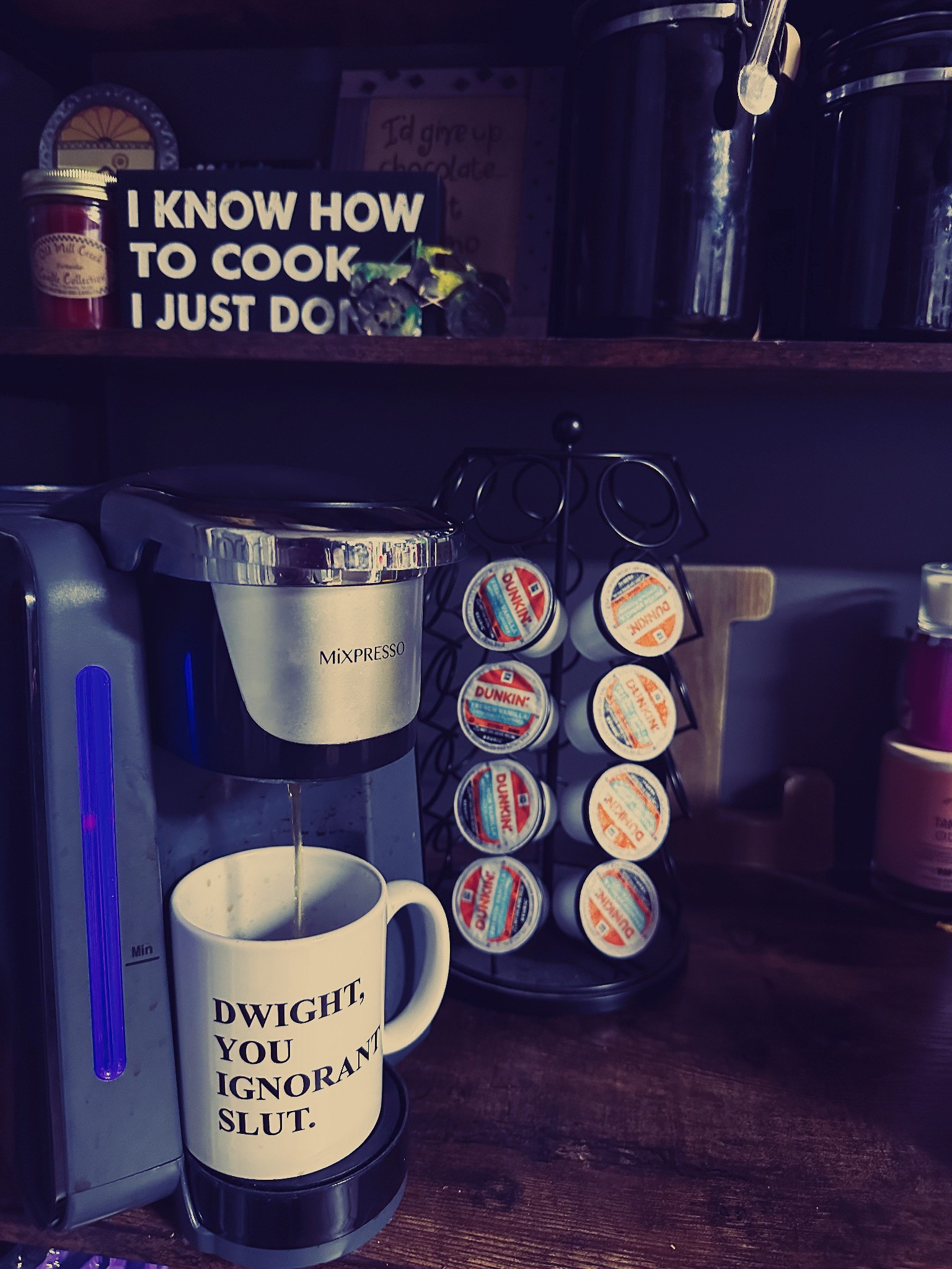 Morning coffee vibes ☕️✨
My little coffee corner is finally coming together, and it’s making my busy work-from-home days so much smoother. I linked my coffee maker, my K-cup organizer, and some Office-themed mugs for anyone wanting to upgrade their caffeine setup. Small things, big impact. 💛
coffee maker coffee station decor home coffee bar K-cup organizer coffee pod storage home office essentials work from home must haves budget home finds
kitchen organization cozy home favorites
neutral kitchen aesthetic

#LTKmorningroutine #LTKHome #LTKFindsUnder100