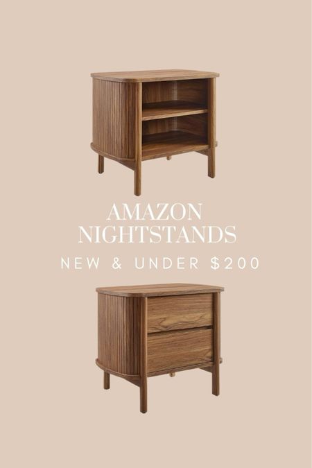 New affordable nightstands on Amazon. Under $200! #nightstands @amazon #amazonhome

#LTKhome