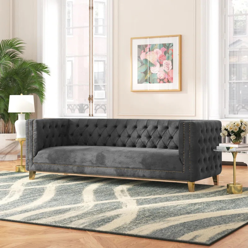 Sickels 90'' Upholstered Sofa | Wayfair North America