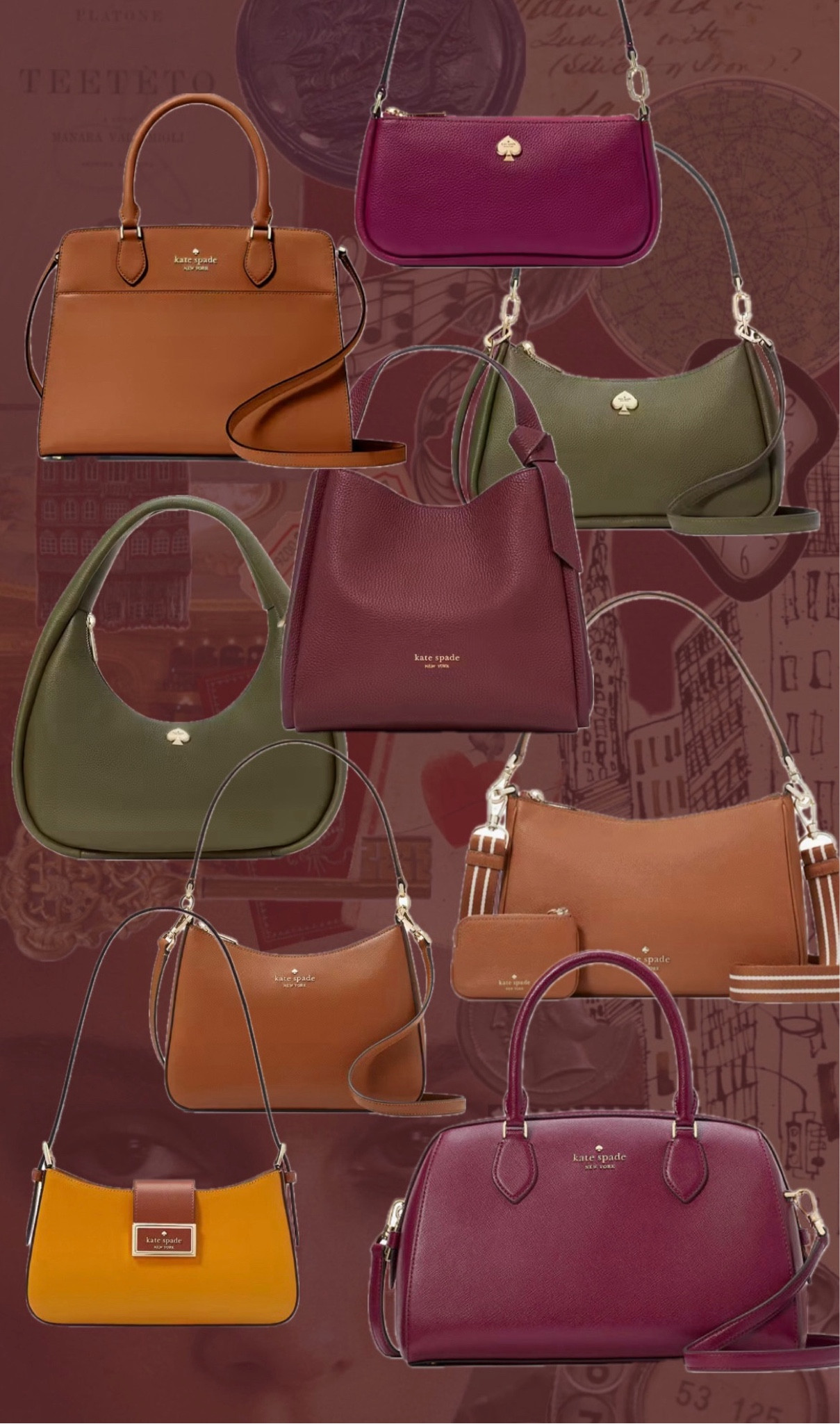 Autumn arm candy inspo pulled directly from the Kate Spade Sale — all but one less than $149. ♠️ 

#LTKGiftGuide #LTKSaleAlert #LTKItBag