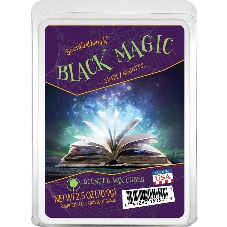 ScentSationals Halloween Scented Wax Melts, Black Magic, 2.5 oz | Walmart (US)