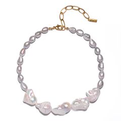Remi Pearl Choker Necklace | Sequin