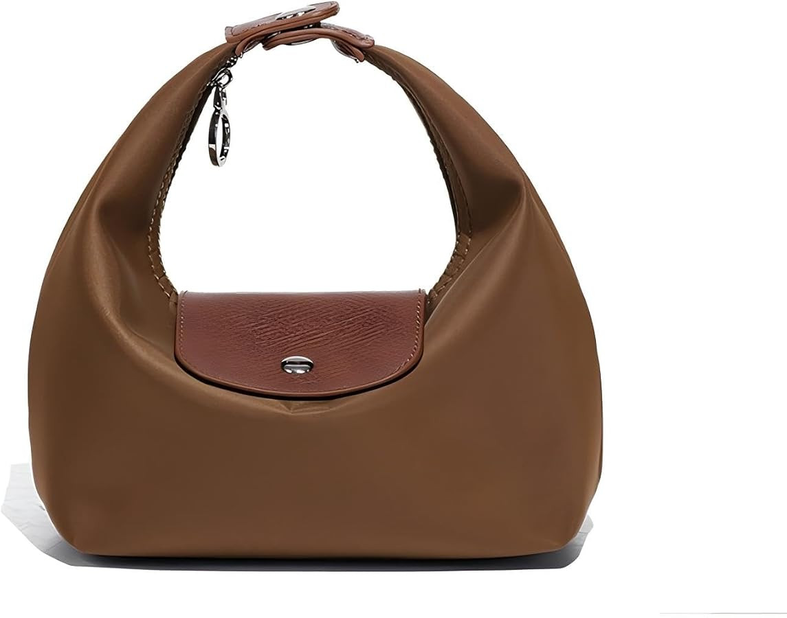 Mini Nylon Handbag for Women Crossbody Purse with Adjustable Strap Sling Bag Hobo | Amazon (US)