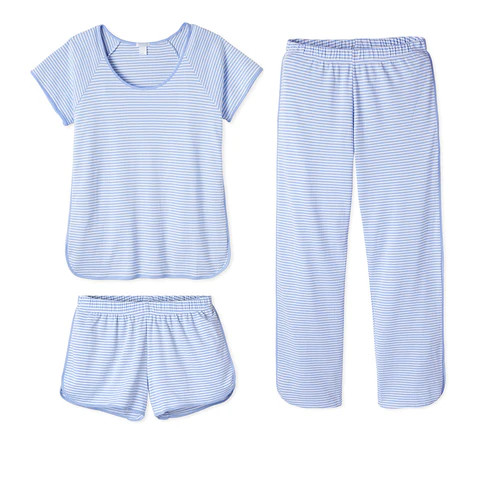 Pima Bundle in Hydrangea | Lake Pajamas