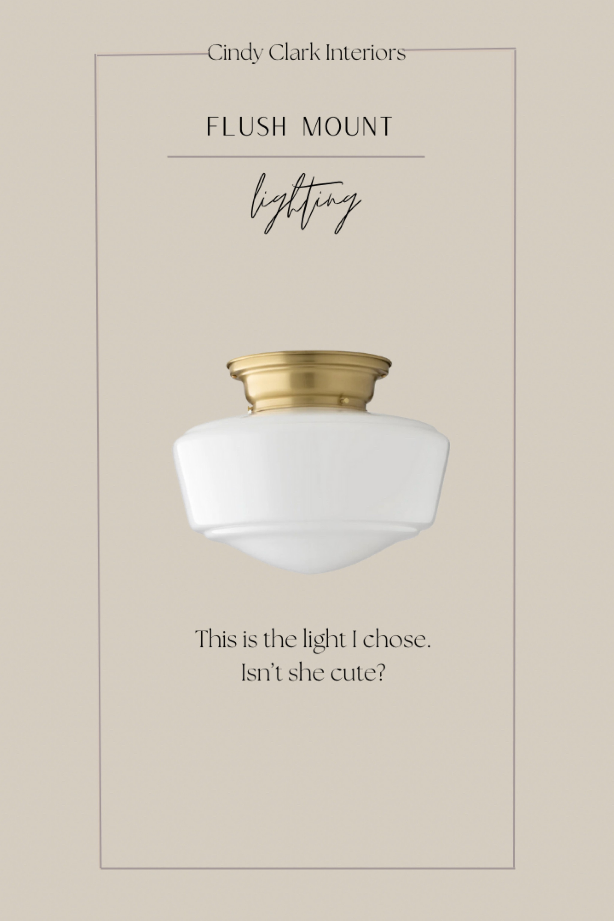 New flush mount for the girl’s bathroom!

Schoolhouse lighting, brass flush mount, lighting

#LTKFind #LTKhome