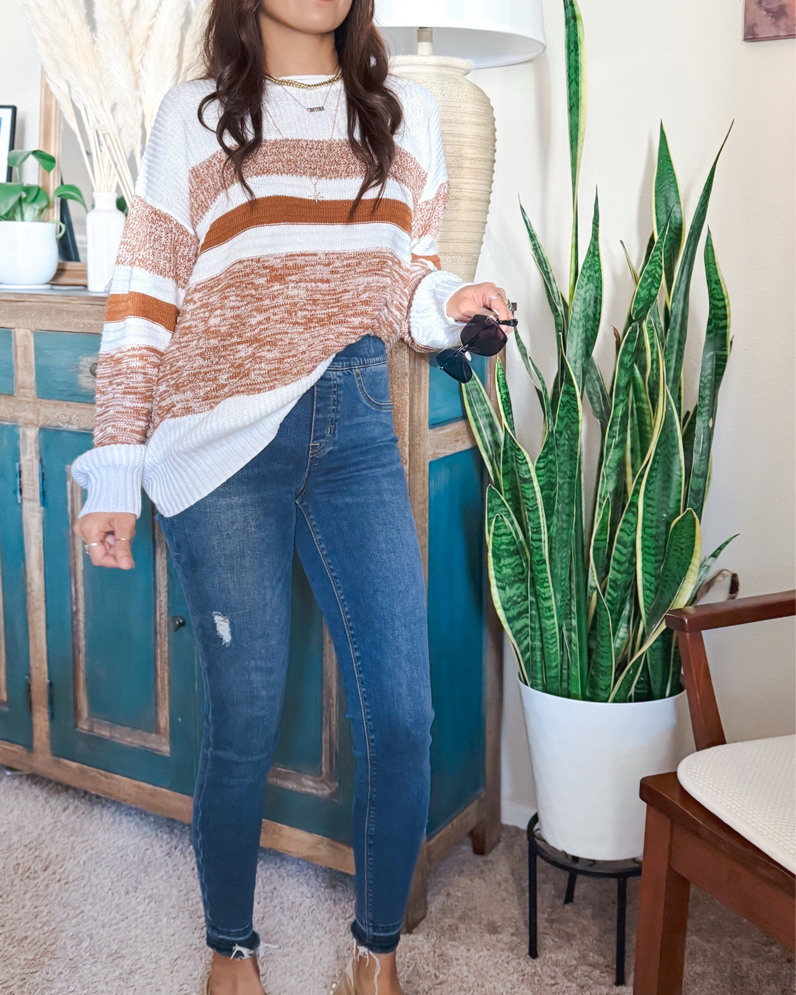 OOTD for this working accountant & social media mom! Loving sweater weather season paired with comfy jeans and booties for a stylish look. Topped it off with a wool hat for those hair days! Perfect for the office, teaching, or casual days out. Amazon, Spanx, Nordstrom finds! 🍂 #WorkingMomStyle #SweaterWeather #TeacherOutfit

working mom style, accountant ootd, social media mom, sweater weather, casual look, office outfit, teacher outfit, Spanx jeans, Nordstrom finds, Amazon finds, booties style, wool hat, fall fashion, comfy jeans, stylish work outfit.

#LTKWorkwear #LTKxPrimeDay #LTKStyleTip