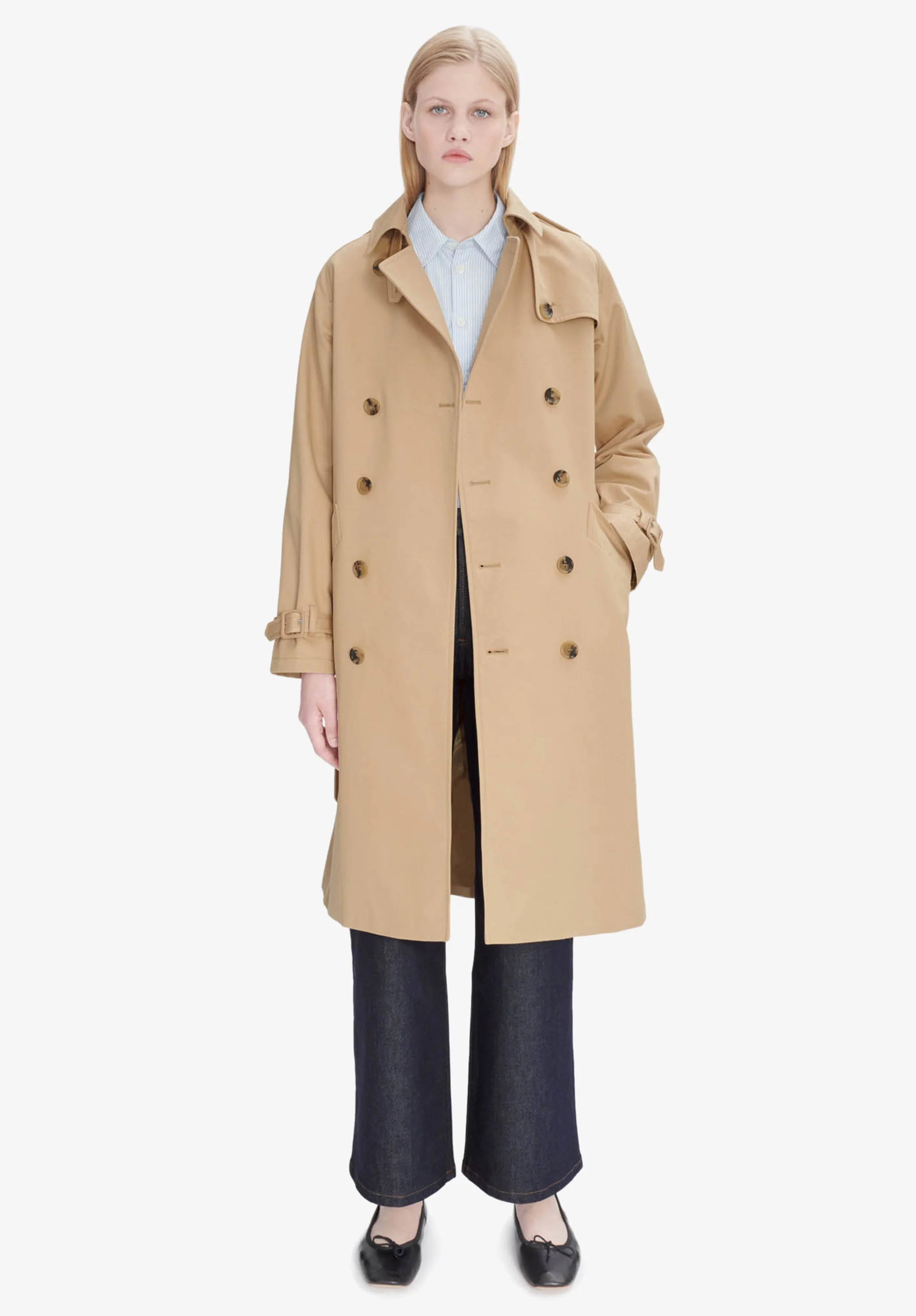Greta trench | Waterproof Cotton Gabardine | A.P.C. Ready to Wear | A.P.C. US