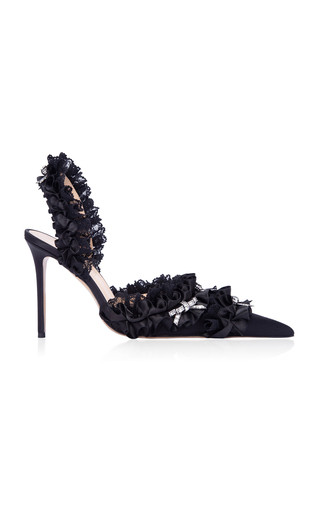 Beauty of Antoinette Silk Slingback Pumps | Moda Operandi (Global)