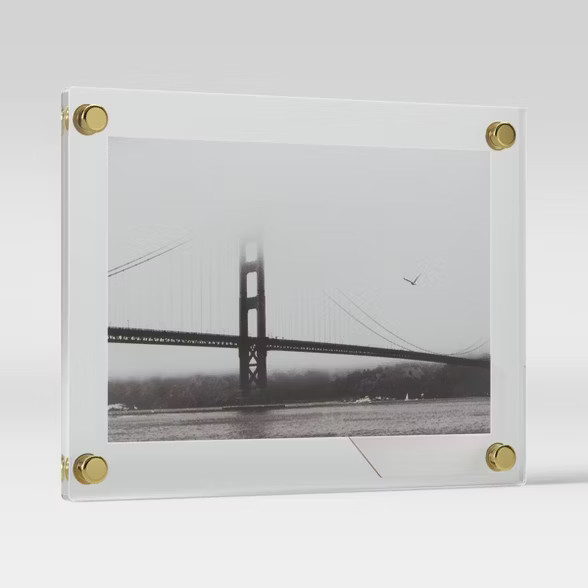 4" x 6" Acrylic Float Frame Clear - Project 62™ | Target
