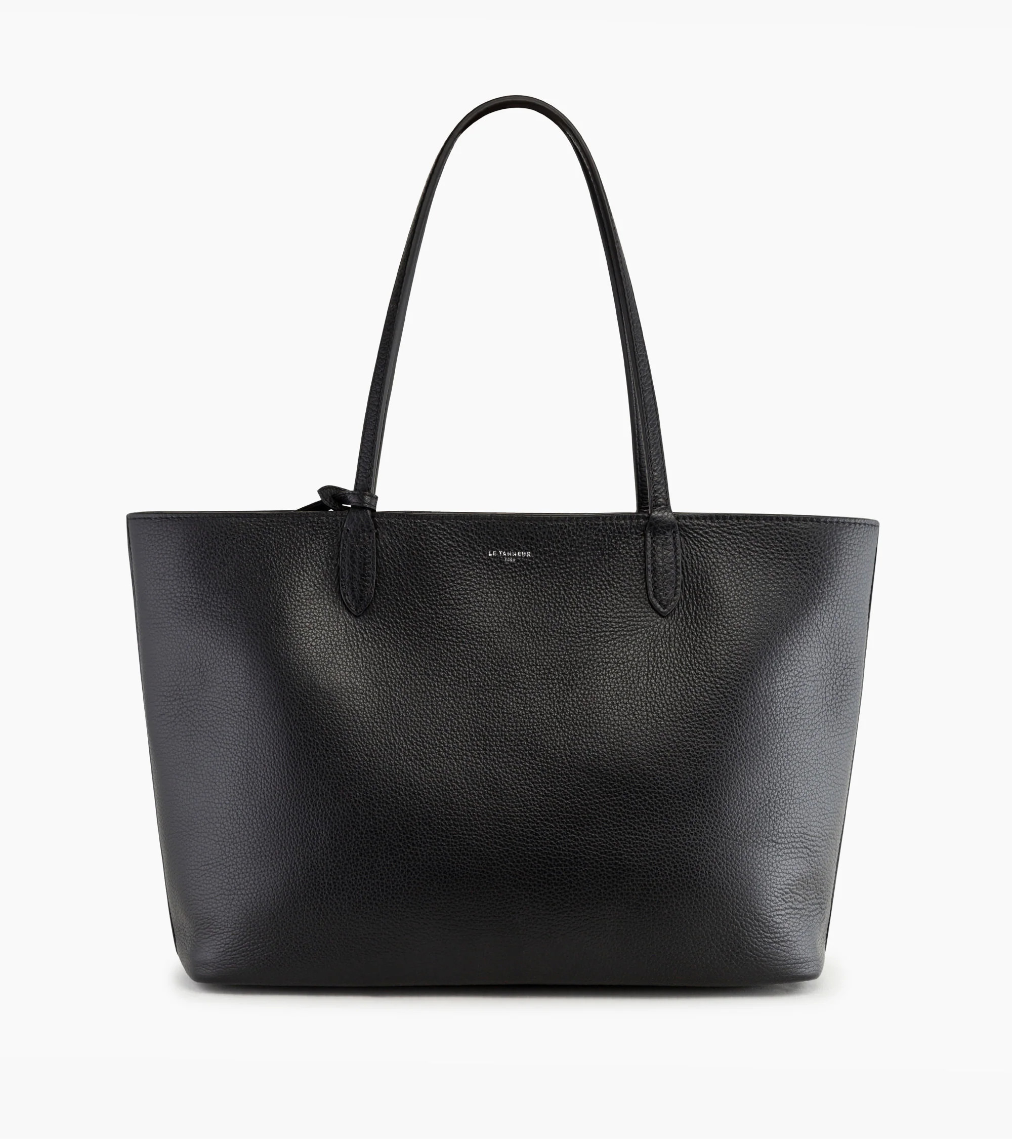 Louise large tote in grained leather | Le Tanneur