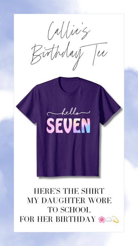 She was channeling a little bit of Taylor on this one!

Birthday tee, Taylor swift, birthday shirt

#LTKkids #LTKGiftGuide #LTKfamily