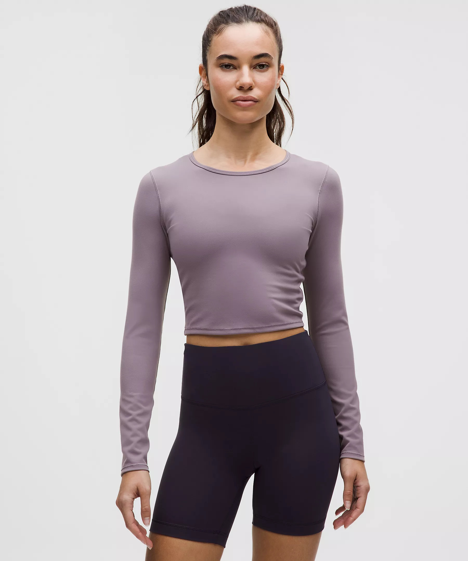 Wunder Train Cropped Long-Sleeve Shirt | Lululemon (US)
