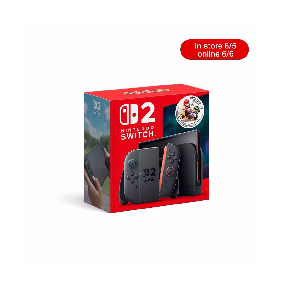 Nintendo Switch 2 Console + Mario Kart World Bundle (Digital Download Code) | Target
