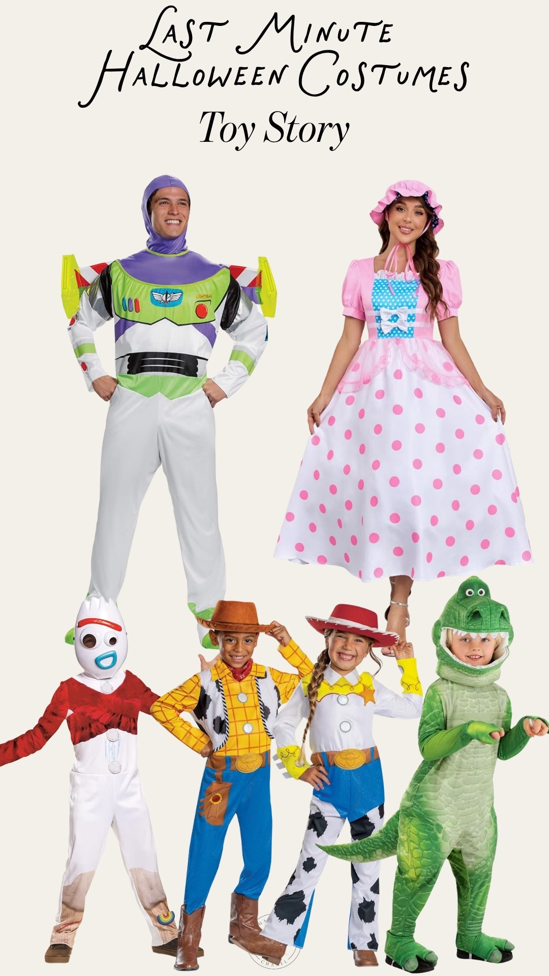 Last minute Halloween costumes: Toy Story!