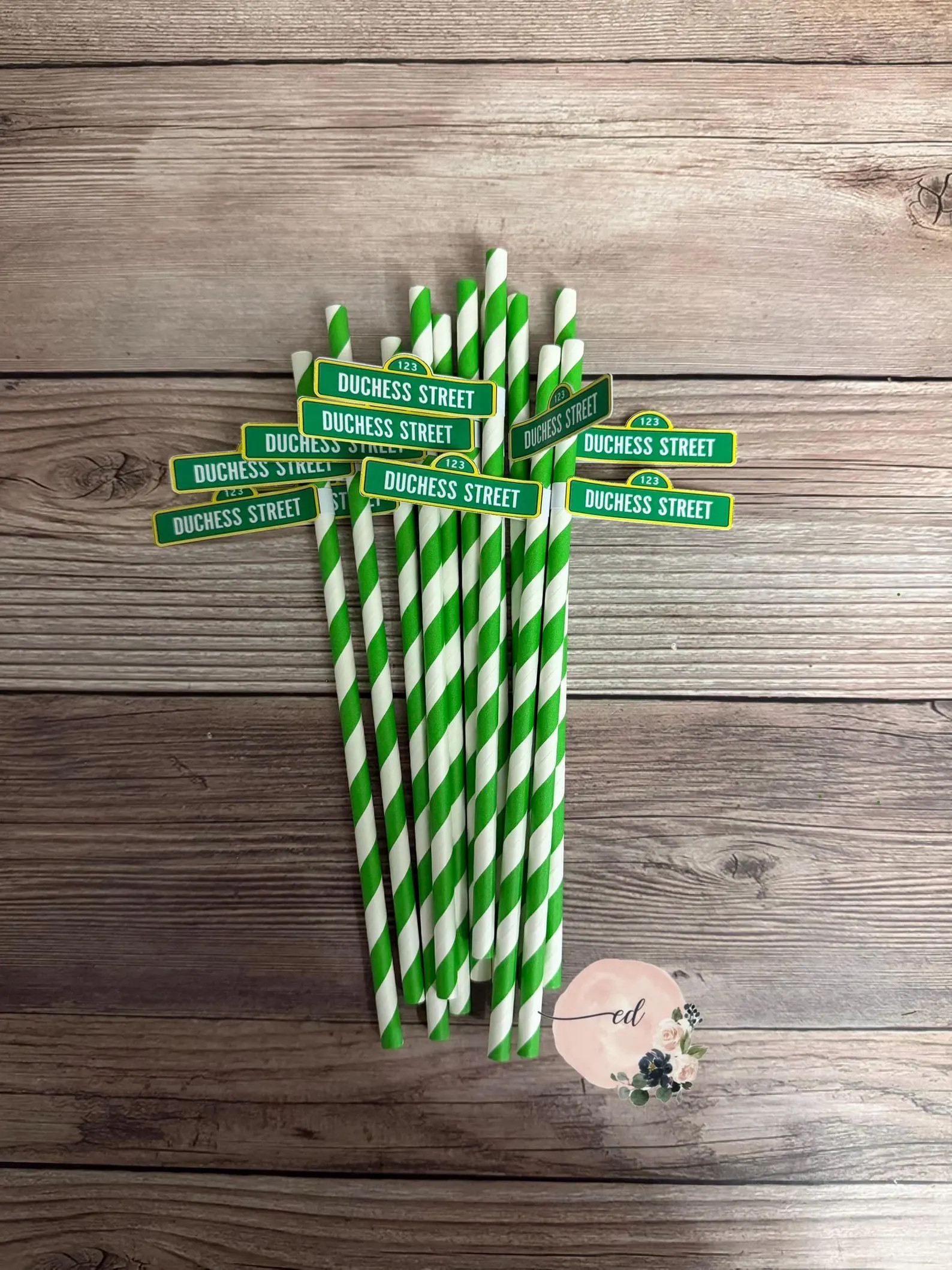kids character party straws | kids party straws | personalized kids street sign | kids 1st birthd... | Etsy (Global)