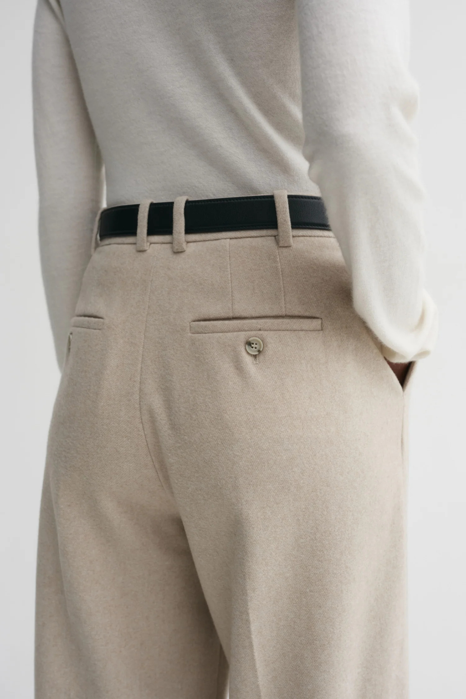 Penny Trousers, taupe | Almada Label