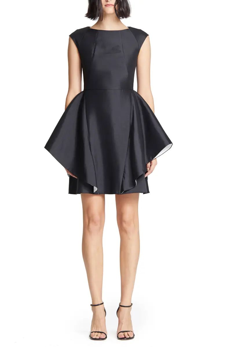 Dramatic Peplum Faille Dress | Nordstrom